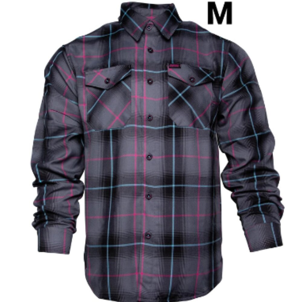 DIXXON x SHREDDY 2024 Collab V7 Limited Edition Flannel Shirt -Men's M